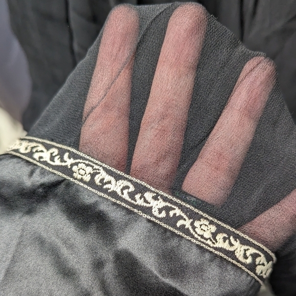 Laundry by Shelli Segal Silk Chiffon Cocktail Slip Dress Sz 6 - Picture 8 of 11